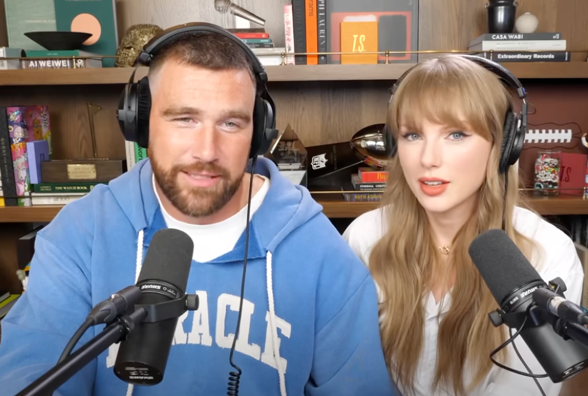 Taylor Swift and Travis Kelce